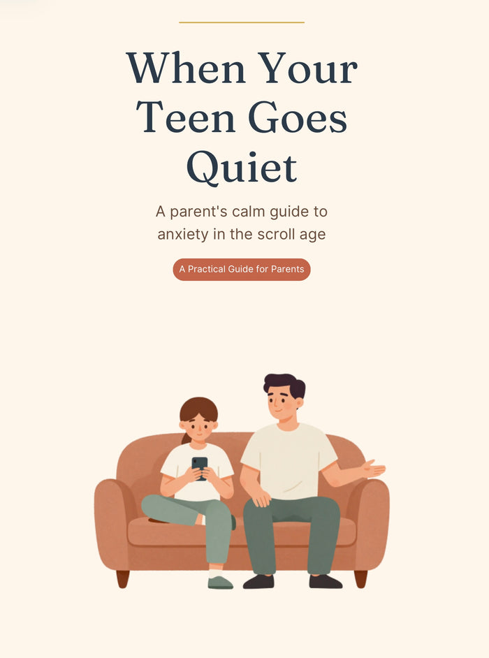 When Your Teen Goes Quiet — A Parent's Calm Guide to Teen Anxiety