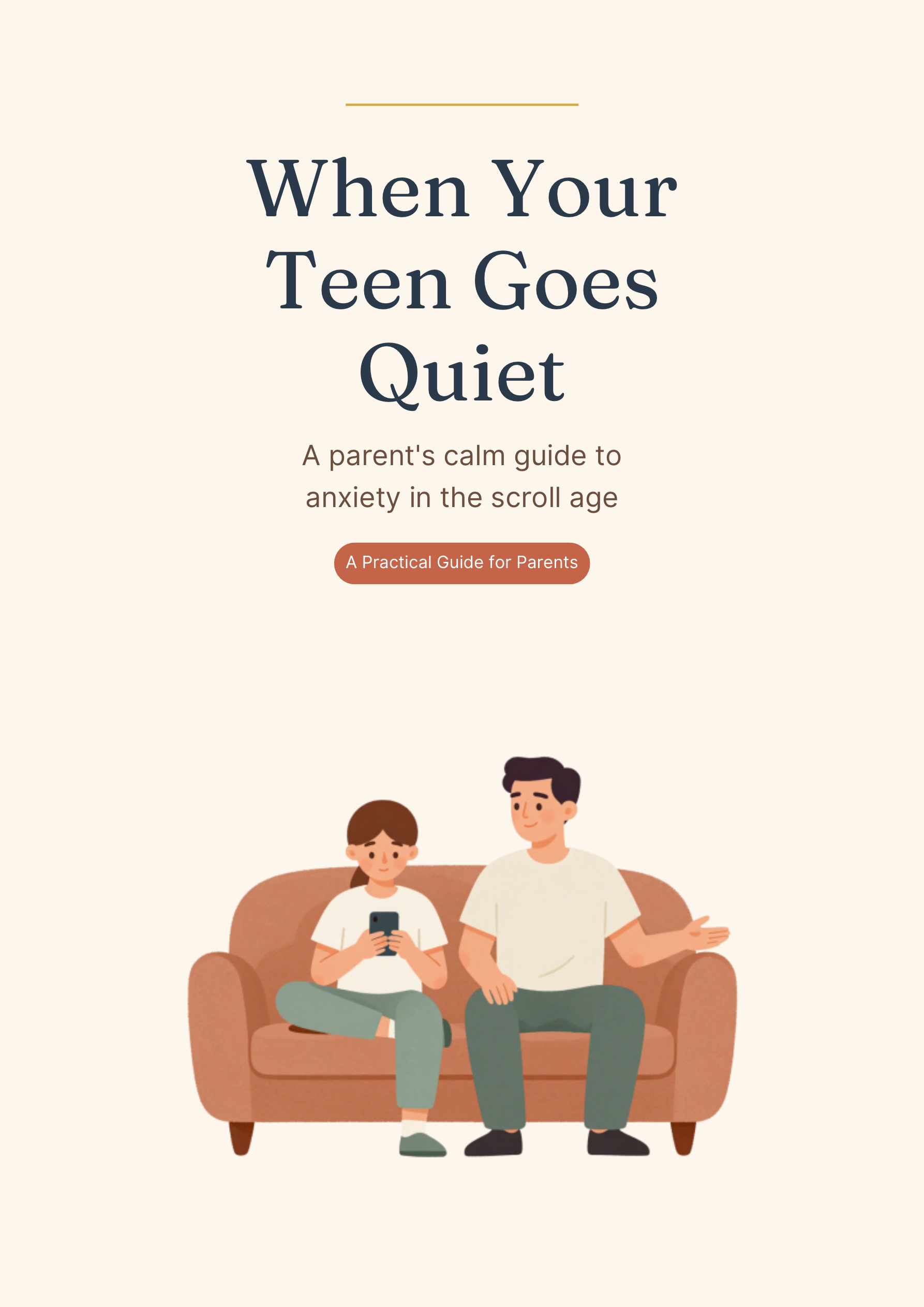 When Your Teen Goes Quiet guide cover